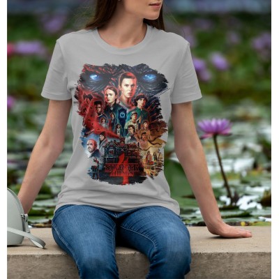 Дамска тениска STRANGER THINGS Season 4 Volume 1 Vecna